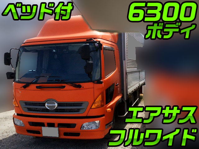 HINO Ranger Aluminum Wing TKG-FD7JLAG 2013 337,522km