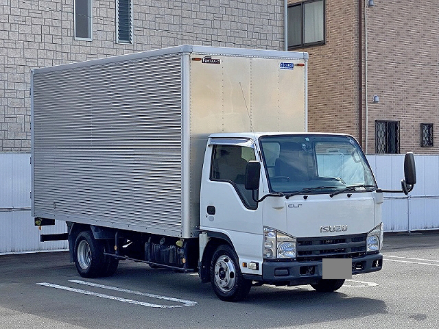 ISUZU Elf Aluminum Van TKG-NJR85AN 2013 104,106km