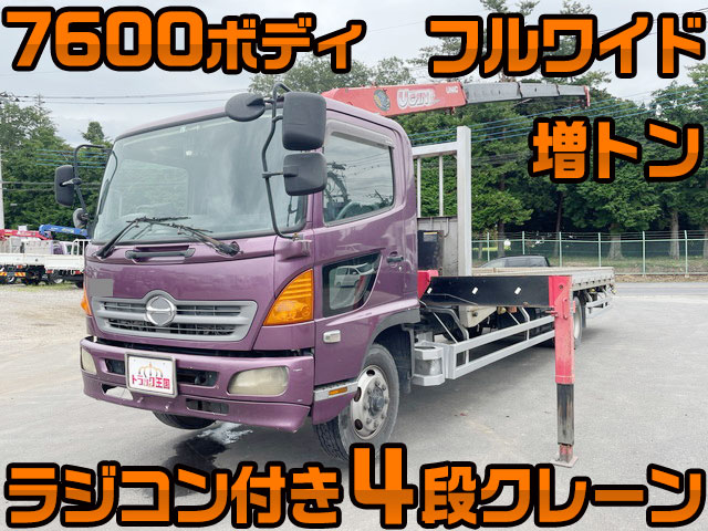 HINO Ranger Truck (With 4 Steps Of Unic Cranes) KS-FJ7JSFA 2004 788,596km