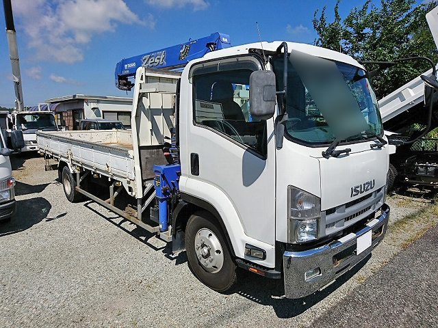 ISUZU Forward Truck (With 4 Steps Of Cranes) PKG-FRR90S2 2009 184,577km