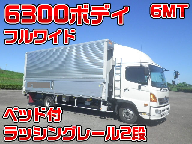 HINO Ranger Aluminum Wing TKG-FD9JLAA 2017 210,707km