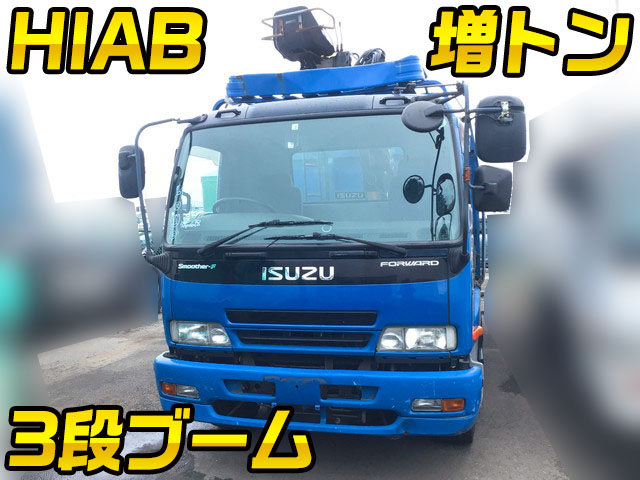 ISUZU Forward Hiab Crane PJ-FSR34K4S 2006 418,784km