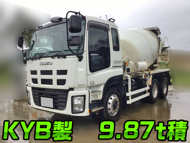 ISUZU Giga Mixer Truck QKG-CXZ77AT 2015 140,885km