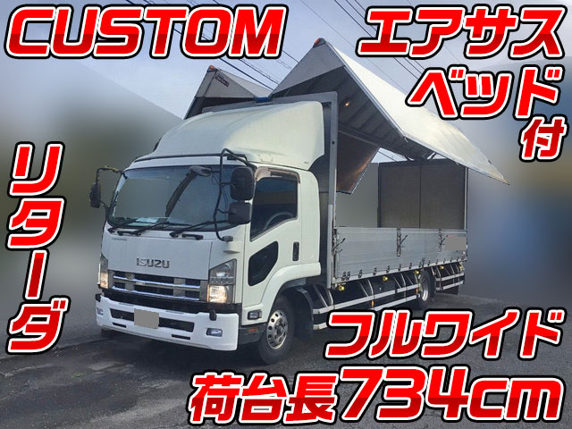 ISUZU Forward Aluminum Wing TKG-FRR90T2 2014 442,066km