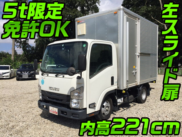 ISUZU Elf Aluminum Van TPG-NLR85AN 2014 72,940km