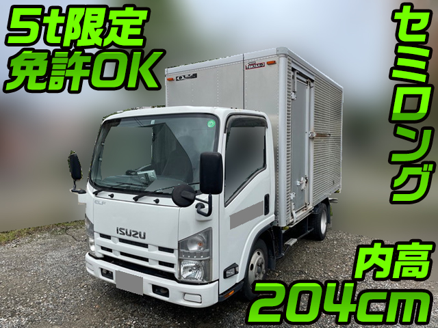 ISUZU Elf Aluminum Van BKG-NLR85N 2007 246,064km