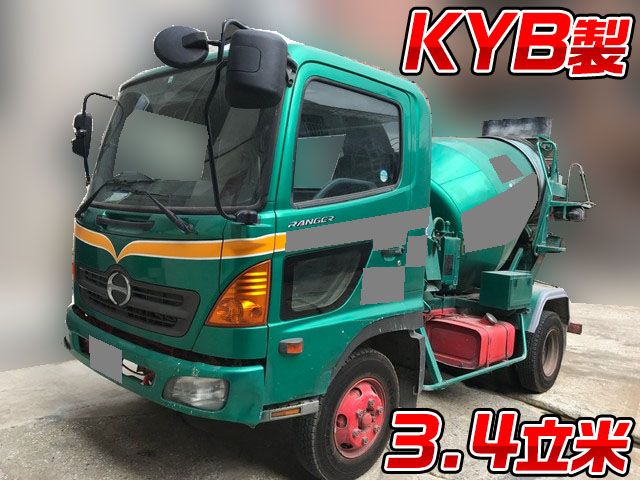 HINO Ranger Mixer Truck KK-FC1JCEA 2002 53,376km