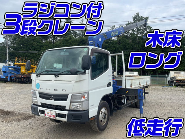 MITSUBISHI FUSO Canter Truck (With 3 Steps Of Cranes) TKG-FEA50 2015 57,933km