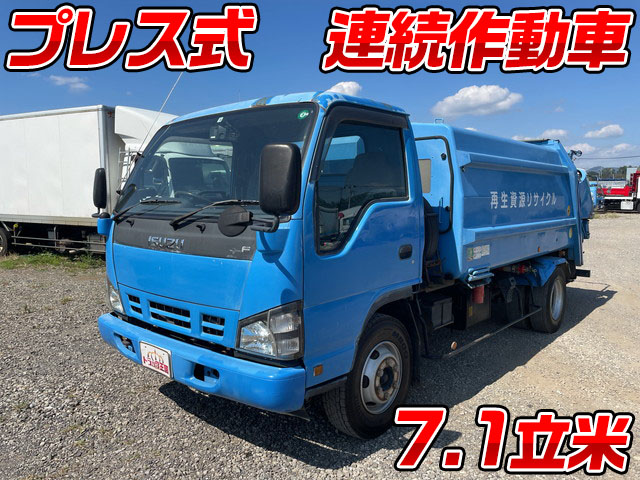 ISUZU Elf Garbage Truck PA-NPR81N 2006 155,553km