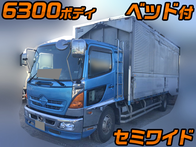 HINO Ranger Aluminum Wing PB-FD7JLFA 2005 752,875km