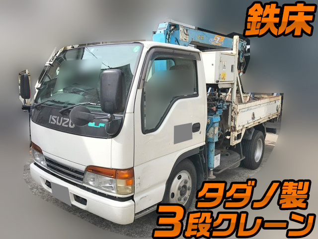 ISUZU Elf Truck (With 3 Steps Of Cranes) KK-NKR66ER 2000 