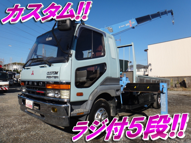 MITSUBISHI FUSO Fighter Truck (With 5 Steps Of Cranes) U-FK616H 1994 163,766km