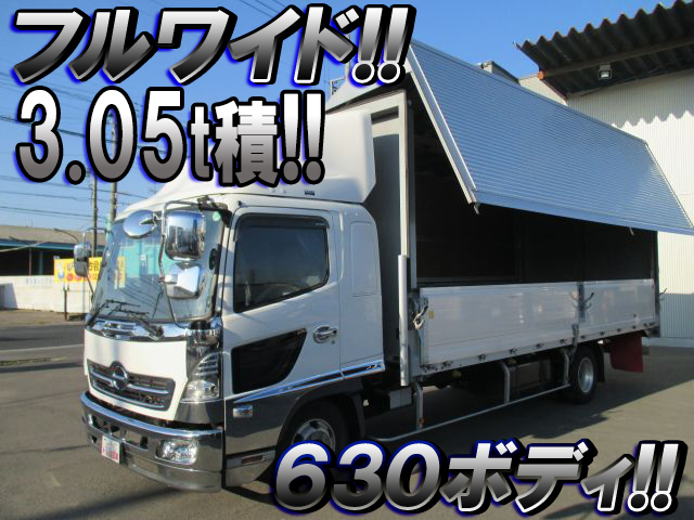 HINO Ranger Aluminum Wing BKG-FD7JLYA 2008 227,318km