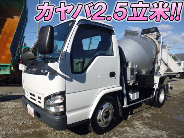 ISUZU Elf Mixer Truck PB-NKR81N 2005 100,032km