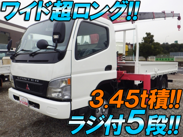 MITSUBISHI FUSO Canter Truck (With 5 Steps Of Unic Cranes) KK-FE83EGY 2002 218,134km