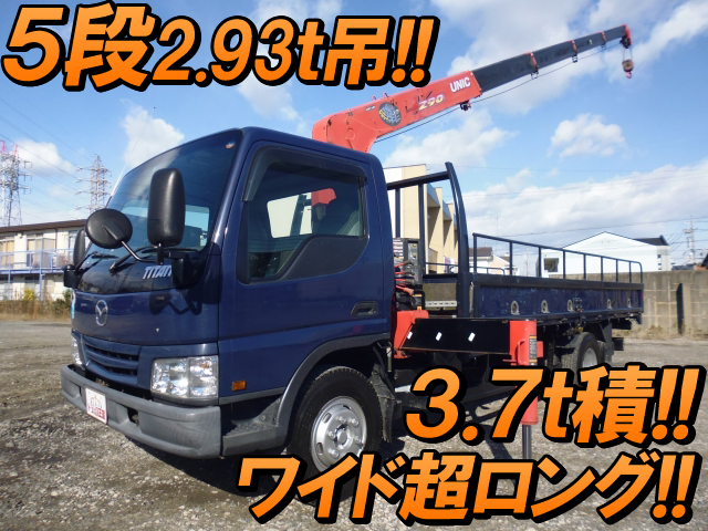 MAZDA Titan Truck (With 5 Steps Of Unic Cranes) KK-WH69H 2003 192,781km