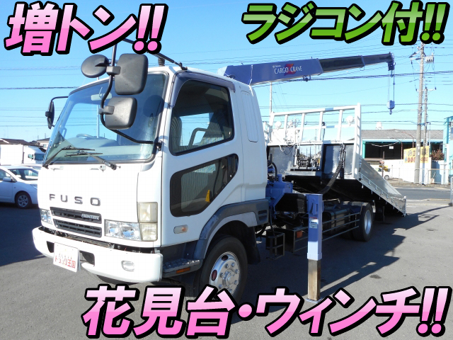 MITSUBISHI FUSO Fighter Safety Loader (With 3 Steps Of Cranes) PJ-FK61FKZ 2005 450,194km