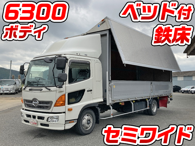 HINO Ranger Aluminum Wing TKG-FD9JLAA 2016 100,456km