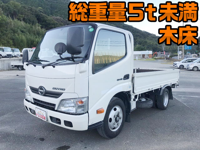 HINO Dutro Flat Body TKG-XZC605M 2015 101,860km