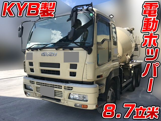 ISUZU Giga Mixer Truck PDG-CXZ77K8 2008 235,187km