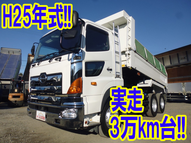 HINO Profia Dump QKG-FS1EKAA 2013 39,585km