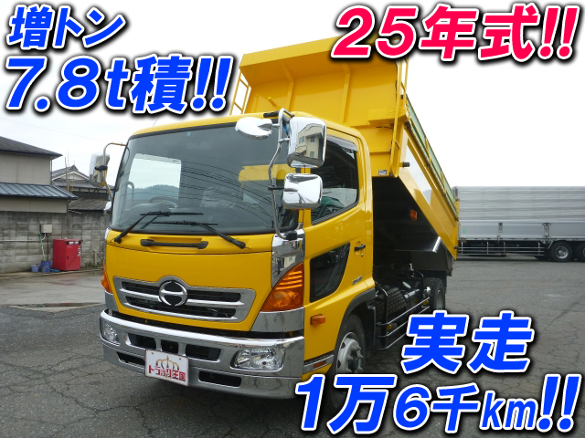 HINO Ranger Dump LKG-FJ7JDAA 2013 16,893km