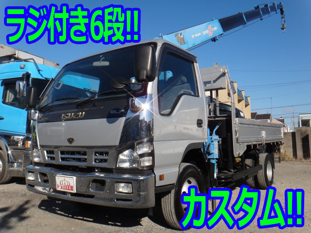 ISUZU Elf Truck (With 6 Steps Of Cranes) PA-NPR81R 2006 39,219km