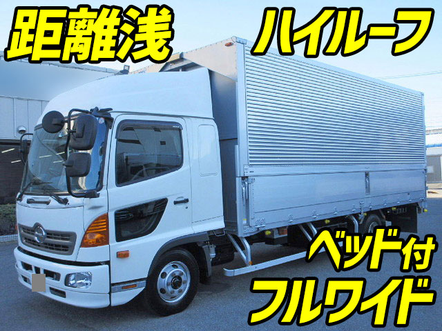 HINO Ranger Aluminum Wing TKG-FD7JLAA 2013 108,900km