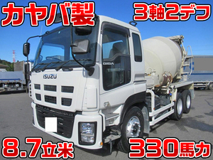 ISUZU Giga Mixer Truck QKG-CXZ77AT 2016 148,000km_1