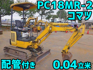 KOMATSU Others Mini Excavator PC18MR-2 2006 2,334h_1