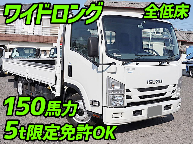 ISUZU Elf Flat Body TPG-NNR85AR 2017 78,000km