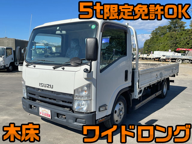 ISUZU Elf Flat Body TKG-NNR85AR 2012 76,613km