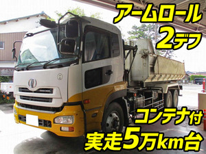 UD TRUCKS Quon Container Carrier Truck PKG-CW4YL 2009 51,000km_1