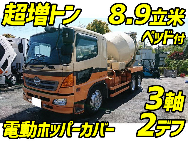 HINO Ranger Mixer Truck ADG-GK8JKWA 2006 204,000km