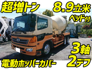 HINO Ranger Mixer Truck ADG-GK8JKWA 2006 204,000km_1