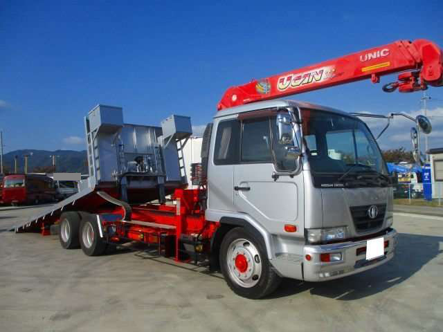 UD TRUCKS Condor Safety Loader (With 3 Steps Of Cranes) BDG-PW37C 2010 496,000km