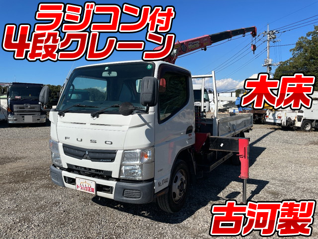 MITSUBISHI FUSO Canter Truck (With 4 Steps Of Unic Cranes) TKG-FEA50 2012 105,281km