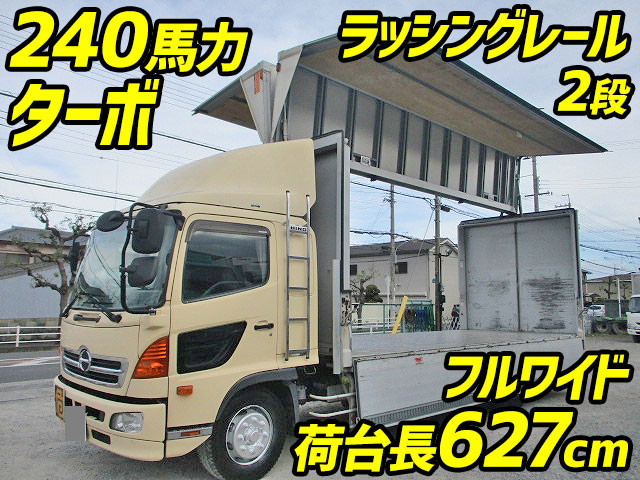 HINO Ranger Aluminum Wing LKG-FE7JLAG 2012 517,000km