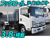 ISUZU Forward Hook Roll Truck TKG-FRR90S2 2014 106,287km_1