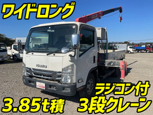 ISUZU Elf Truck (With 3 Steps Of Unic Cranes) TKG-NPR85YN 2015 114,400km_1