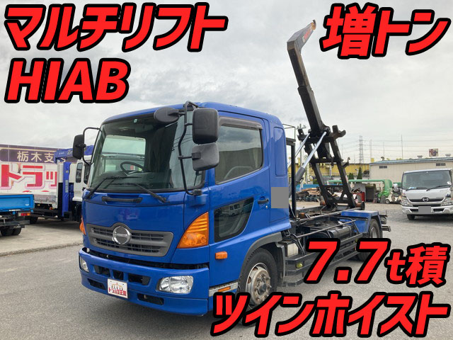 HINO Ranger Multilift LKG-FE7JJAA 2011 407,348km