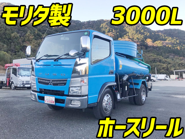 MITSUBISHI FUSO Canter Vacuum Truck TKG-FEA80 2012 203,891km