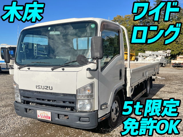 ISUZU Elf Flat Body TKG-NNR85AR 2012 79,416km