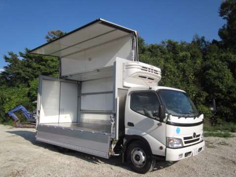 HINO Dutro Refrigerator & Freezer Wing BDG-XZU414M 2009 24,791km