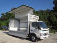 HINO Dutro Refrigerator & Freezer Wing BDG-XZU414M 2009 24,791km_1