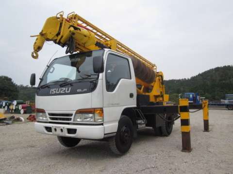 ISUZU Elf Hole Digging & Pole Standing Cars U-NKR66E2N (KAI) 1995 10,524km