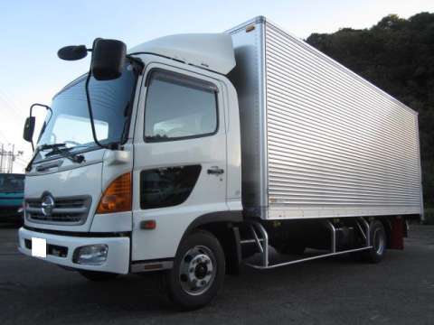 HINO Ranger Aluminum Van PB-FC7JJFG 2005 28,401km