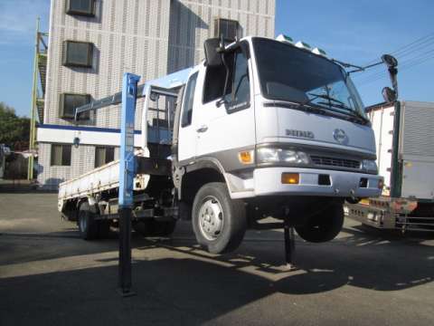 HINO Ranger Self Loader (With 4 Steps Of Cranes) KC-GD1JLBA 1996 131,185km