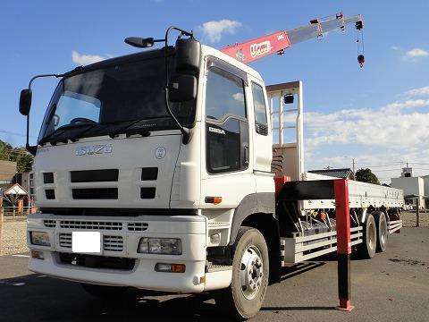 ISUZU Giga Truck (With 4 Steps Of Cranes) PDG-CYM77V8 2007 27,521km