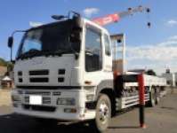 ISUZU Giga Truck (With 4 Steps Of Cranes) PDG-CYM77V8 2007 27,521km_1